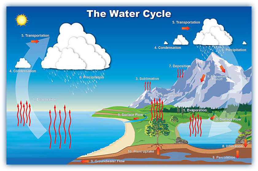 Hydrologic Cycle - Earths Natural Water Cycle & How It Works